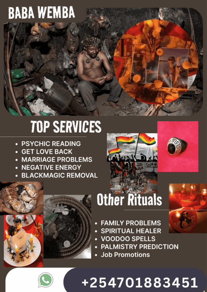 Powerful witch doctor in Kenya Mganga wa kienyeji Nairobi Trusted herbalist in Kenya Get rich spells Kenya (3)